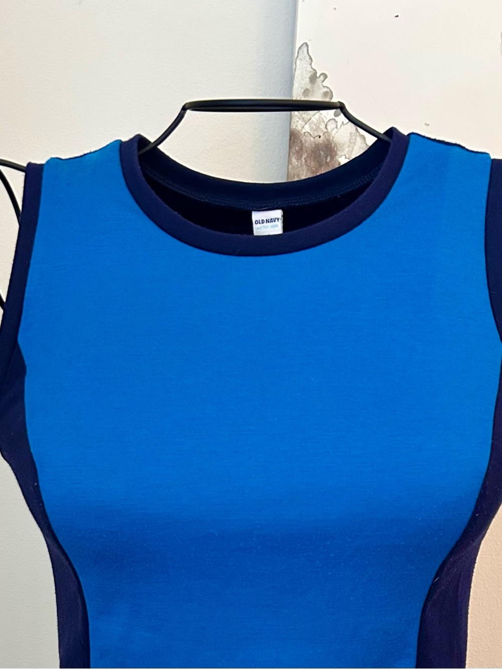 Old Navy sleeveless colorblock sweater dress.  Size S